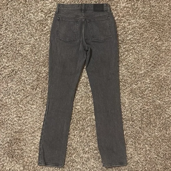 NWT Abercrombie & Fitch Women's Skinny Jeans - Charcoal Gray - Picture 2 of 10